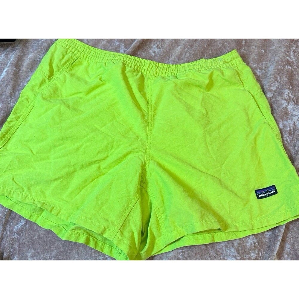 Patagonia neon shorts